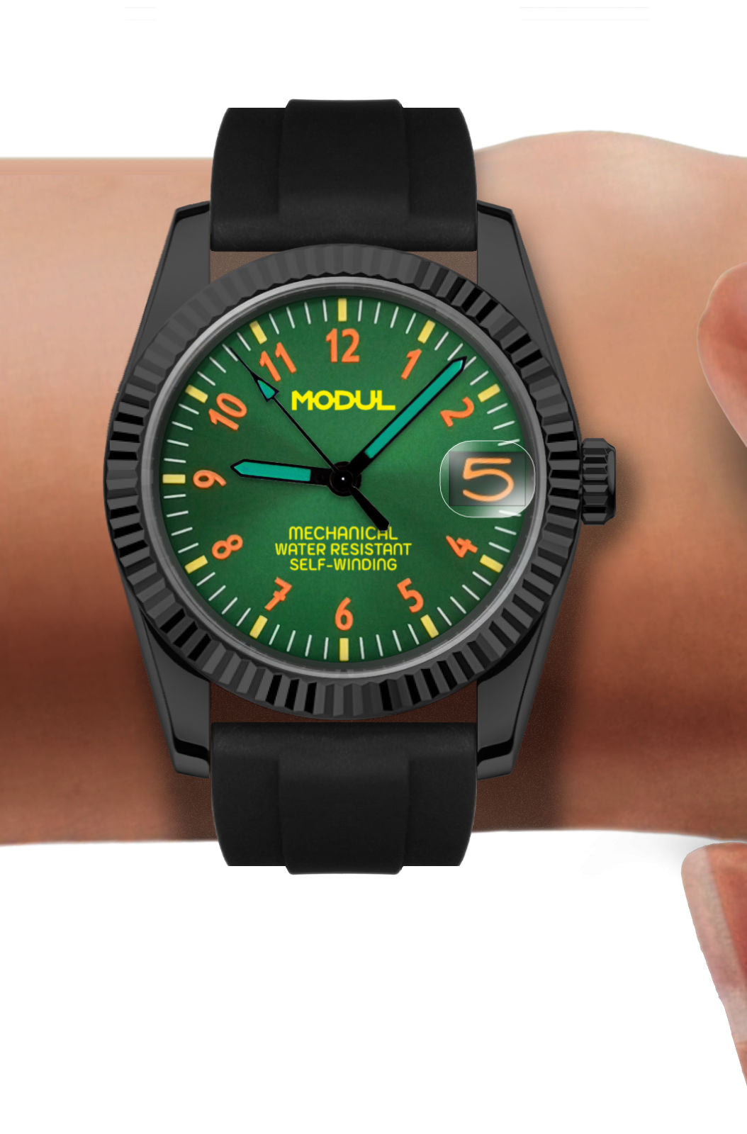 36mm "Midnight Moss"