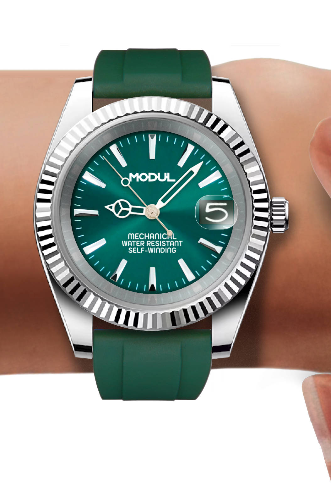39mm "Metallic Ivy"